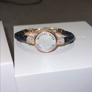 Michael Kors Rose Gold and Black Women's Activity Tracker